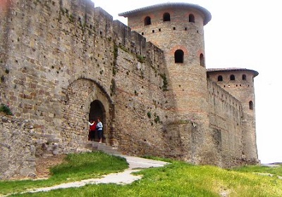 Carcassonne, rempart romain