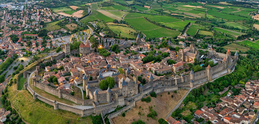 La cité fortifiée de Carcassonne